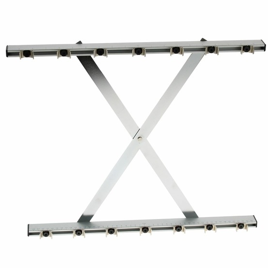 Support pour 7 barres led