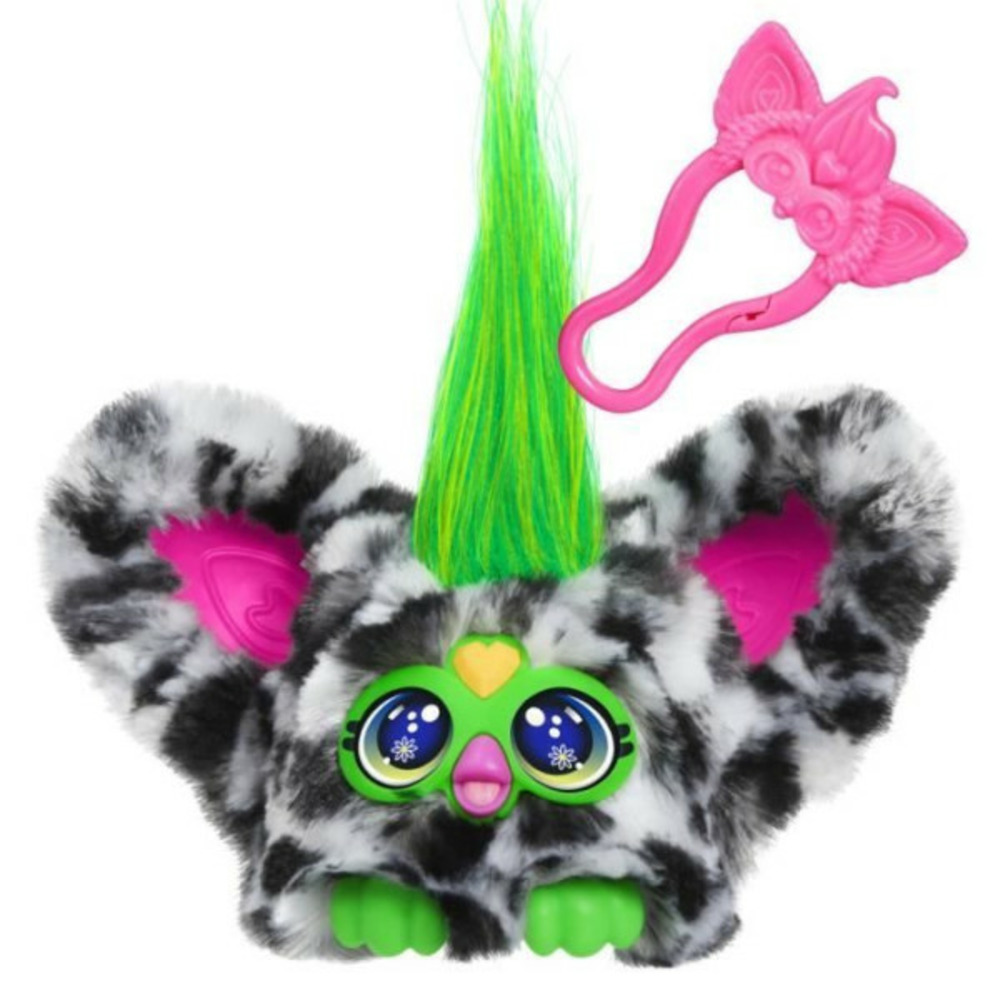 Furby furblets moo-boo, mini peluche électronique pour filles et garçons, plus de 45 sons, a partir de 6 ans, série 4,