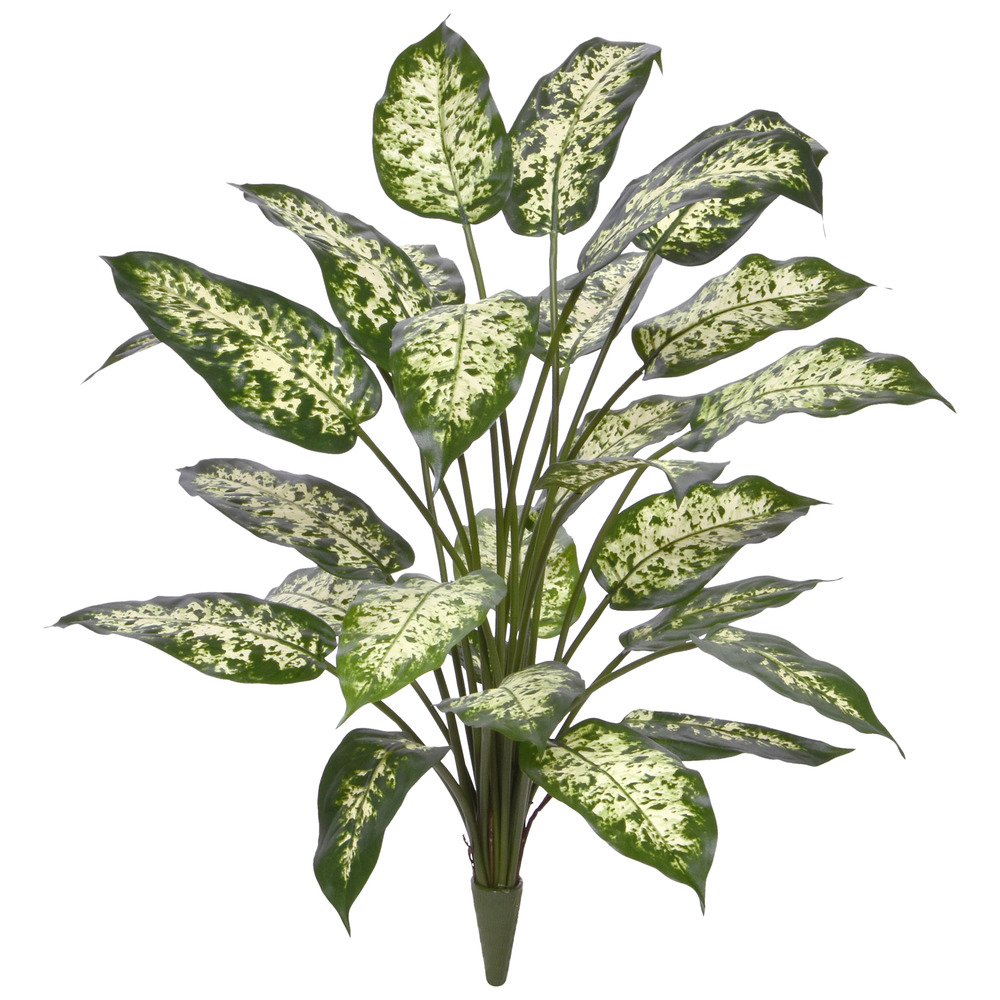 Plante artificielle dieffenbachia 75cm deluxe