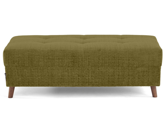 Rune - pouf en velours texturé