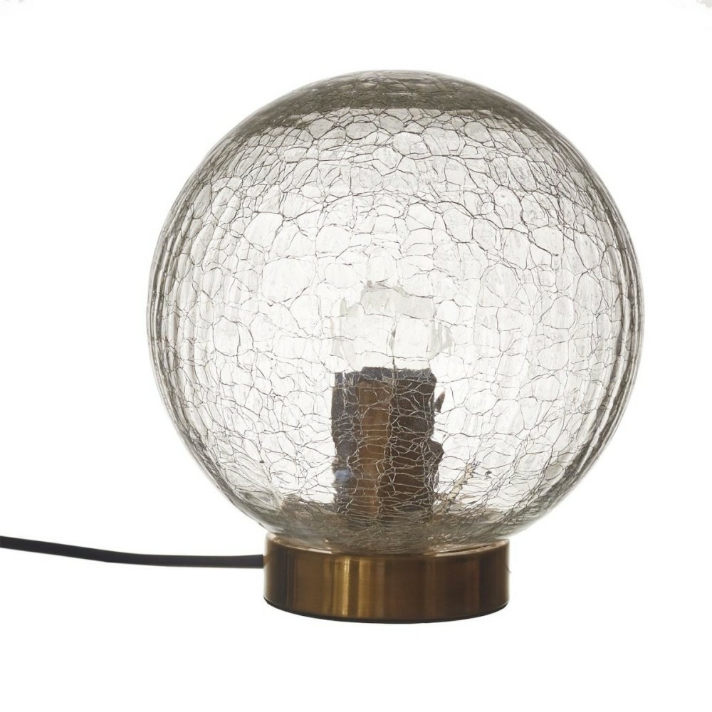 Lampe à Poser Boule Bois Massif – IMT Italy, Mid-Century 70s, Style Vintage
