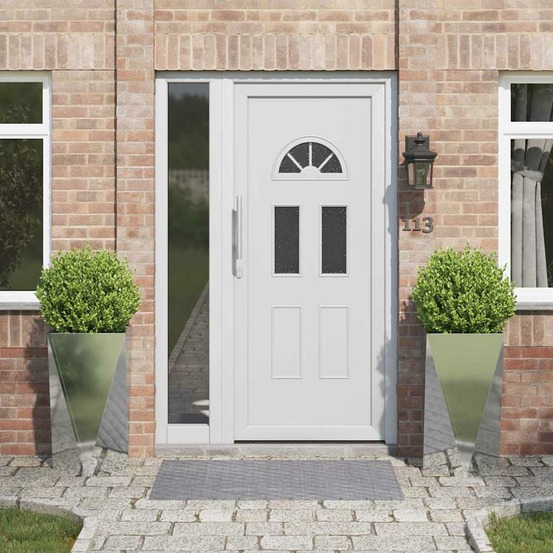 Jardinière 2 pcs argent 40 x 40 x 75 cm acier galvanisé