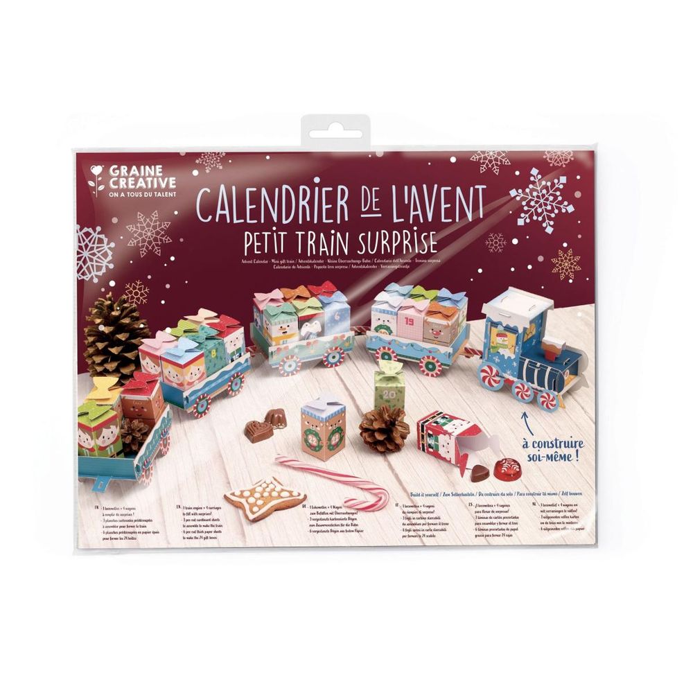 Calendrier de l avent - petit train surprise