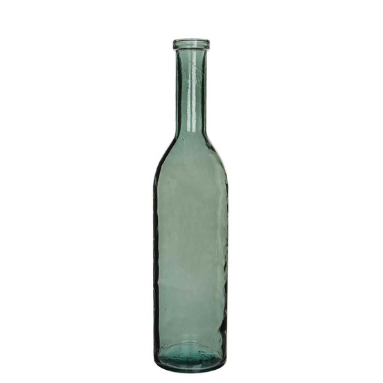 Mica decorations rioja vase bouteille - h75 x ø18 cm - vert