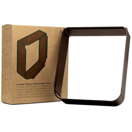 Extension de tunnel grande chatiere sureflap - pack individuel (marron)