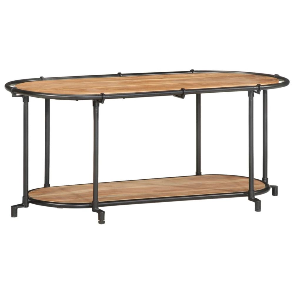 Meuble tv 100x42x40 cm bois d'acacia massif