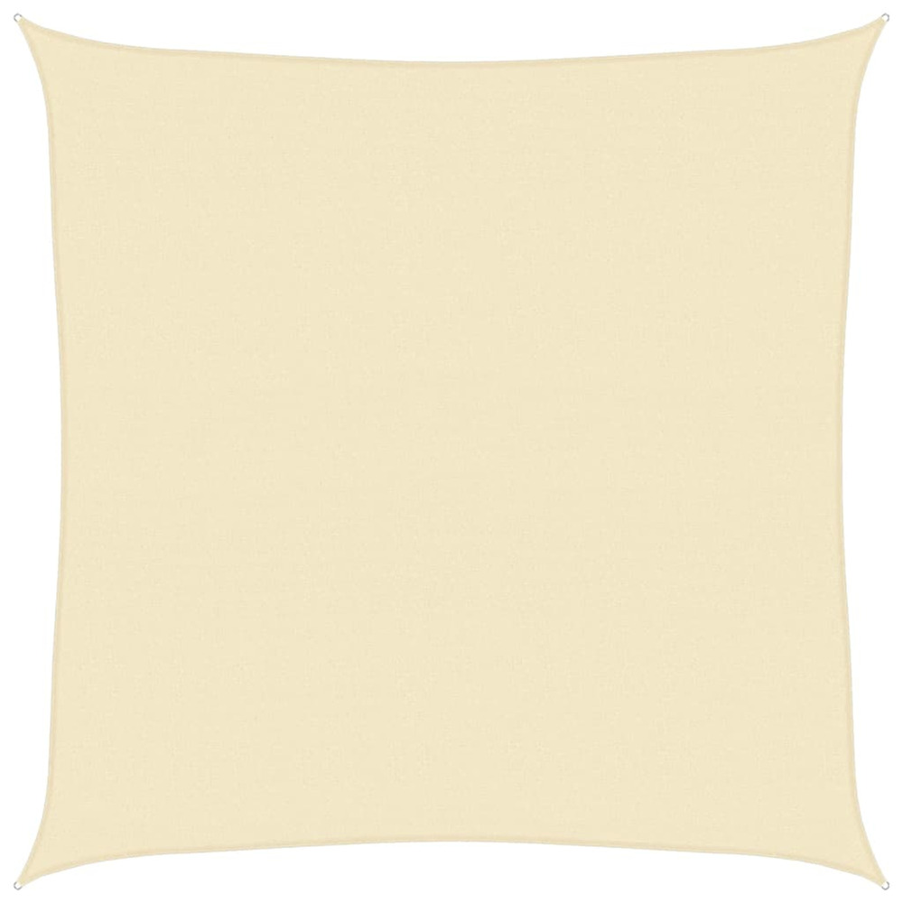Voile d'ombrage 160 g/m² crème 5x5 m pehd
