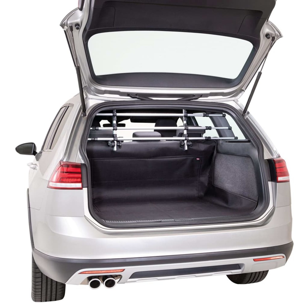 Couverture de coffre auto pour chiens 120x150 cm noir