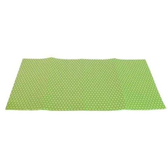 Tapis fraicheur pour frigo (lot de 6) vert