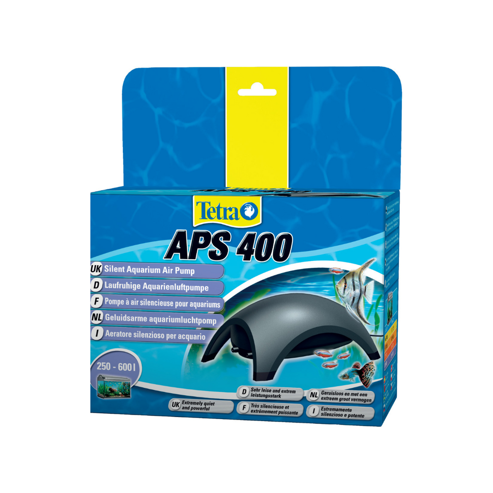 Pompe à air silencieuse pour aquariums aps 400 | 250 - 600 litres