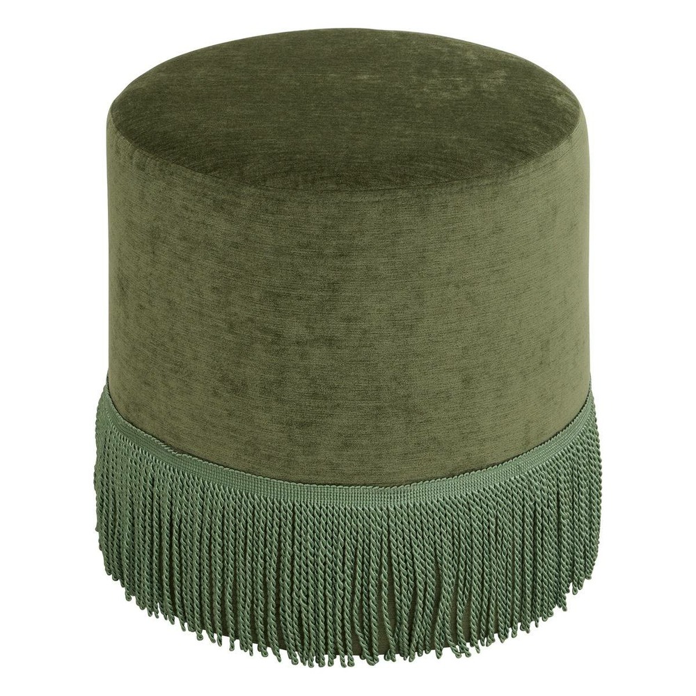 Pouf alanya vert kaki