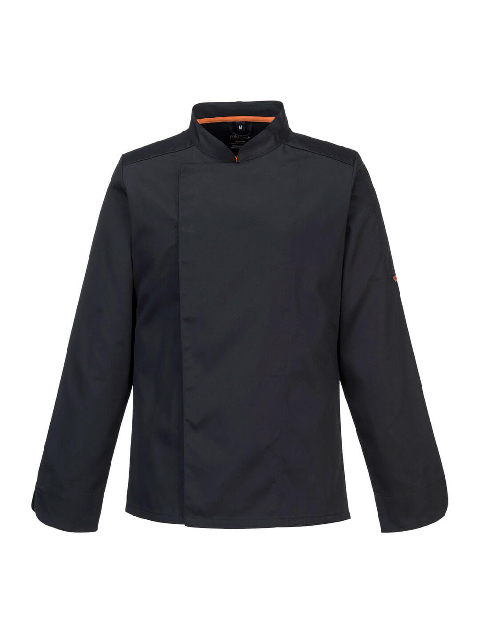 Veste de cuisine manches longues stretch mesh air pro - s - noir - portwest