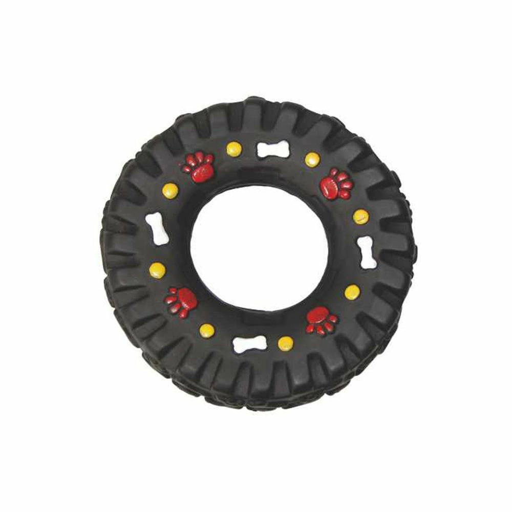 Jouet pneu pour chien - diamètre 12 cm