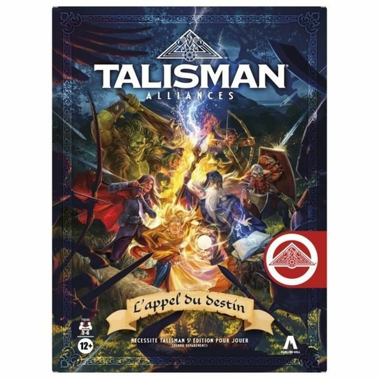 Talisman, extension alliances, jeu de société