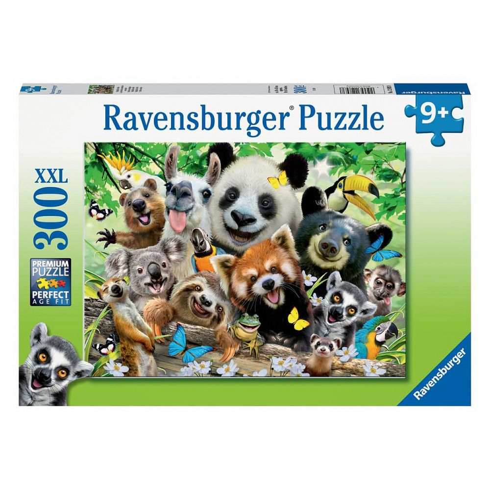 Puzzle 300 p xxl - le selfie des animaux sauvages