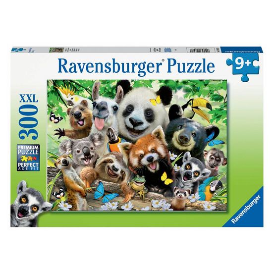 Puzzle 300 p xxl - le selfie des animaux sauvages