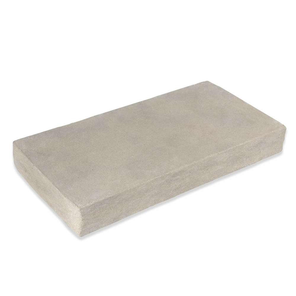 Margelle de piscine 61x33x7,5 cm pierre naturelle atlas beige bord droit