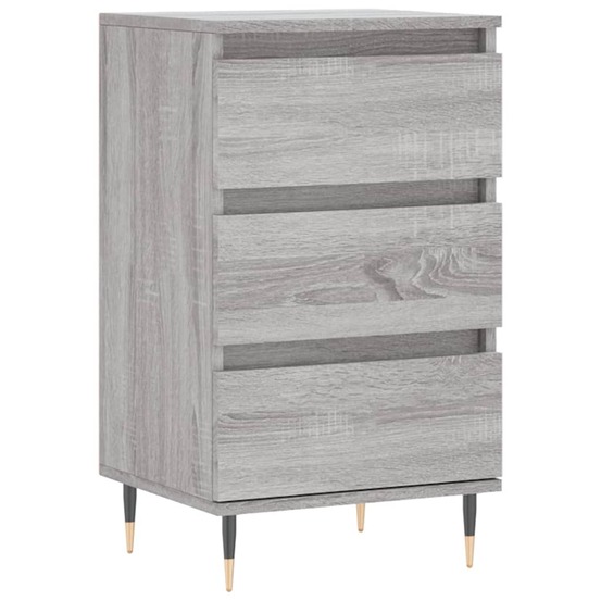 Buffet bahut commode armoire meuble de rangement organisateur cuisine salle de séjour salon sonoma 40 x 35 x 70 cm bois d'ing