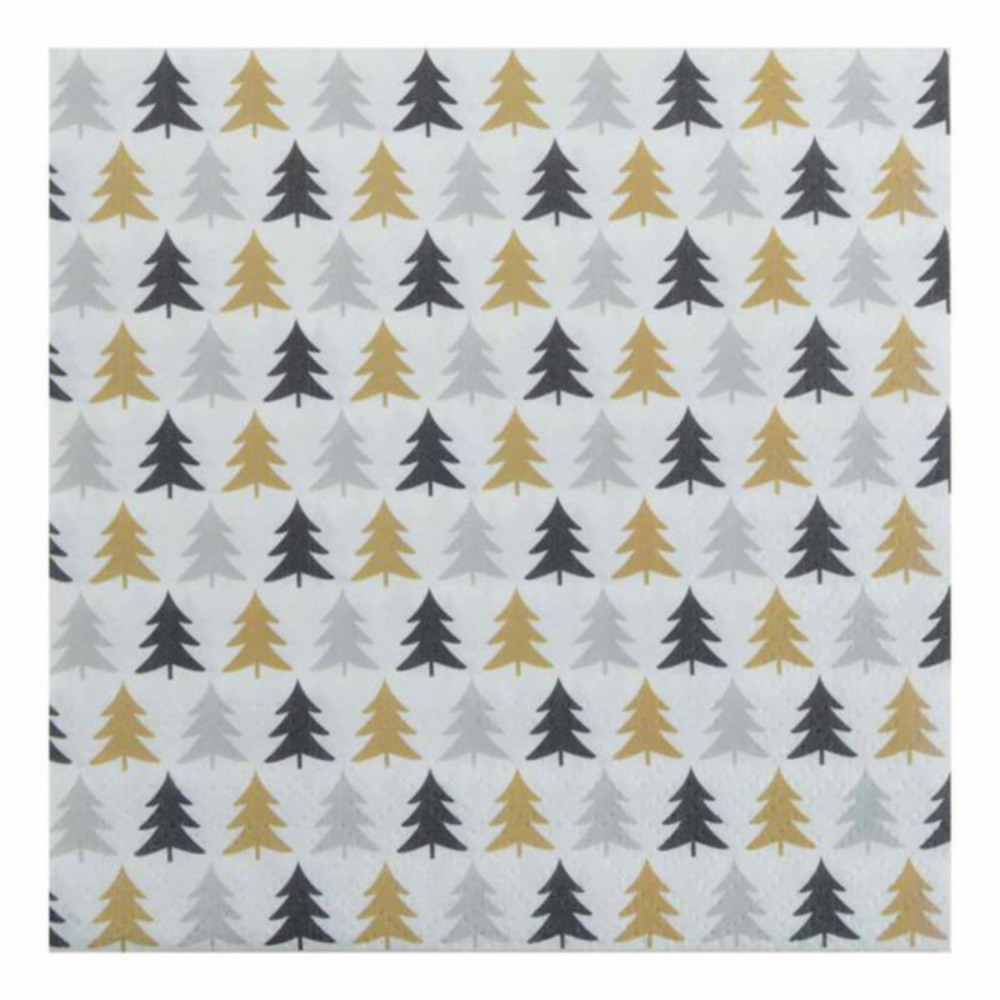 Lot de 20 serviettes en papier 