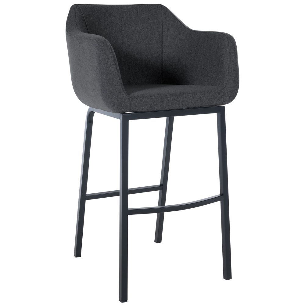 Tabouret de bar monea b feutre