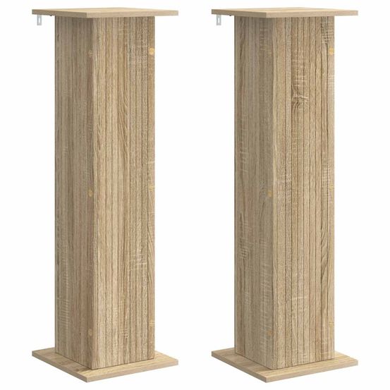 Support de plante 2 pc chêne sonoma 30,5 x 30 x 100,5 cm