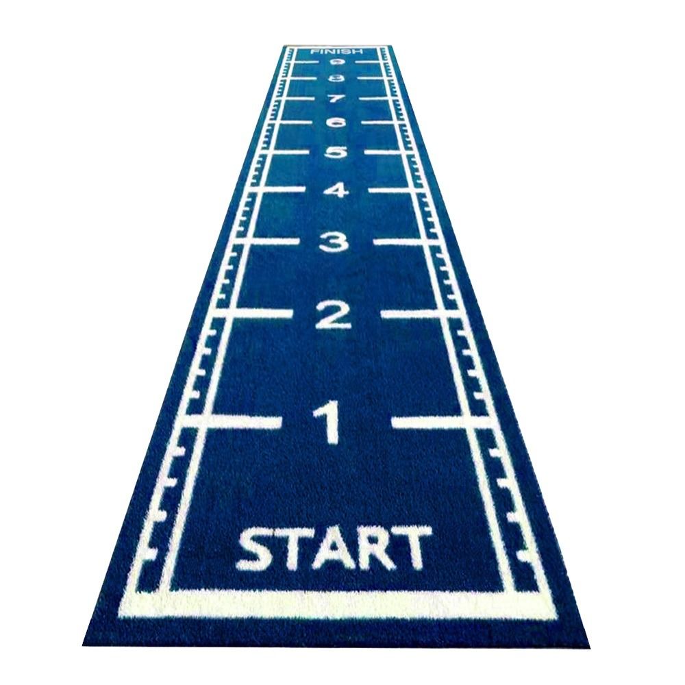 Piste de course gazon synthétique - 10 x 1 mètres - bleu