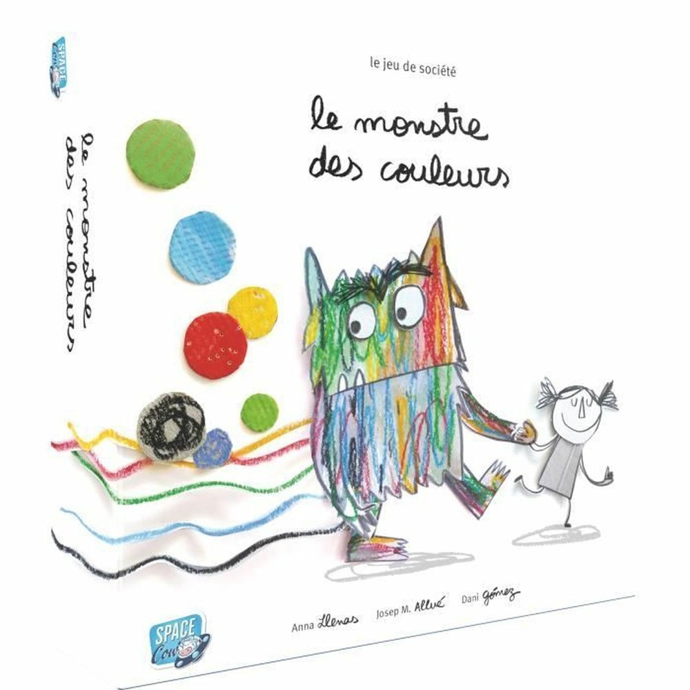 Jeu de société space cow le monstre des couleurs - nouvelle édition 2022