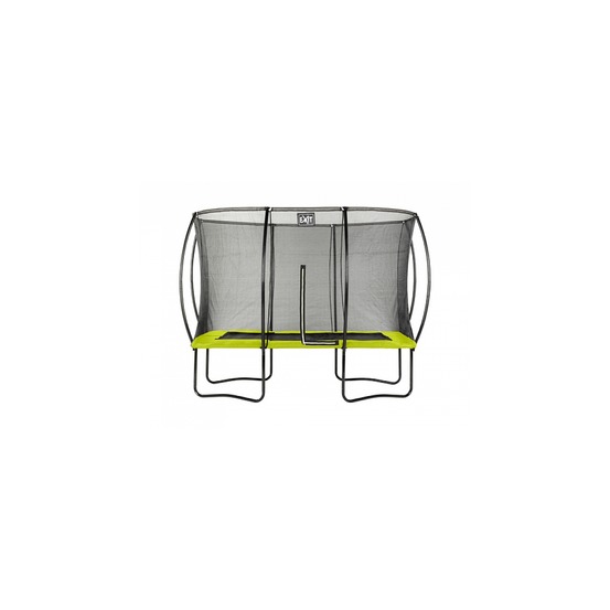 Trampoline silhouette rectangulaire 214x305 citron vert 7x10ft