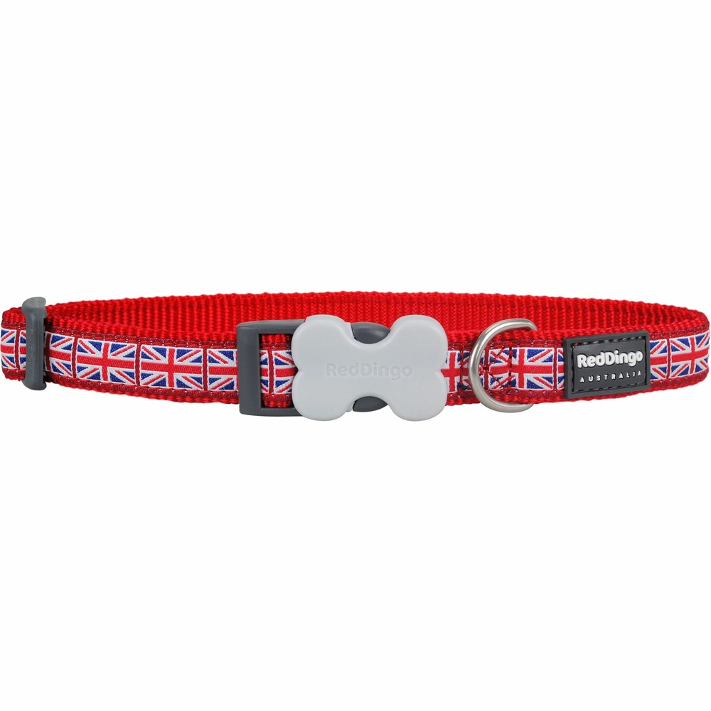 Collier chien red dingo fantaisie rouge 