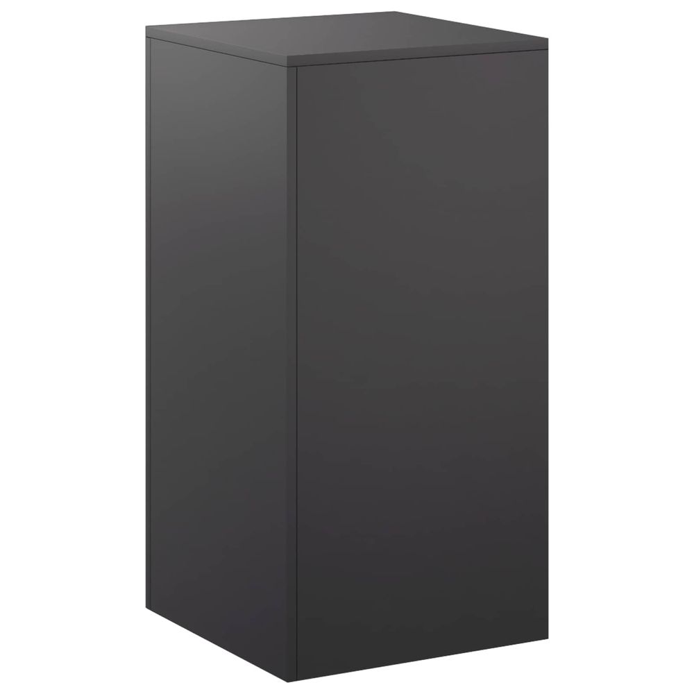 Support de plante noir 40 x 40 x 80 cm acier