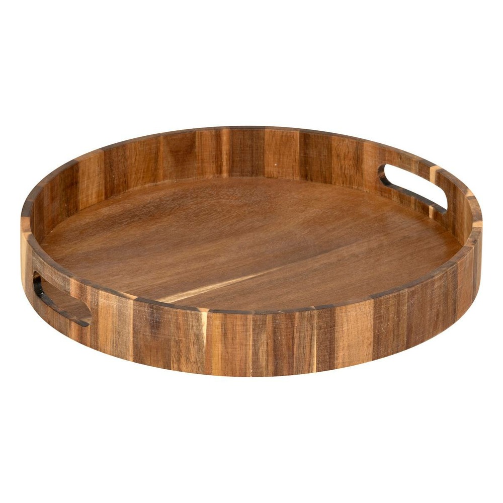 5five - plateau rond d35cm acacia