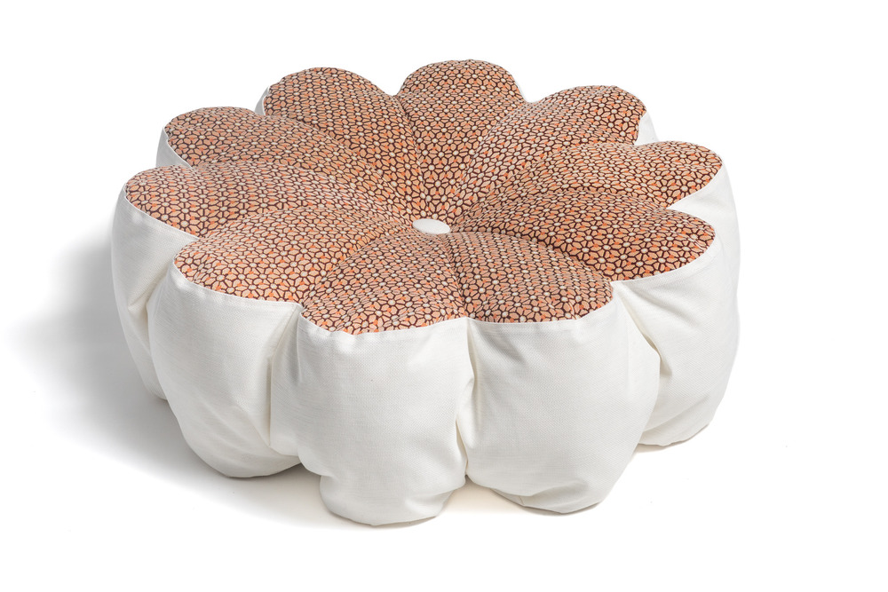 Happy flower | pouf extérieur | 80 x h30 cm