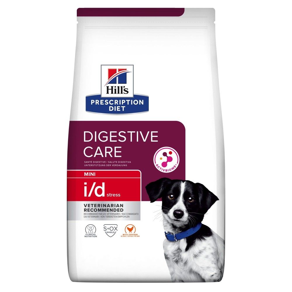 Croquette chien adult prescription diets i/d stress mini digestive - hill's 1 kg