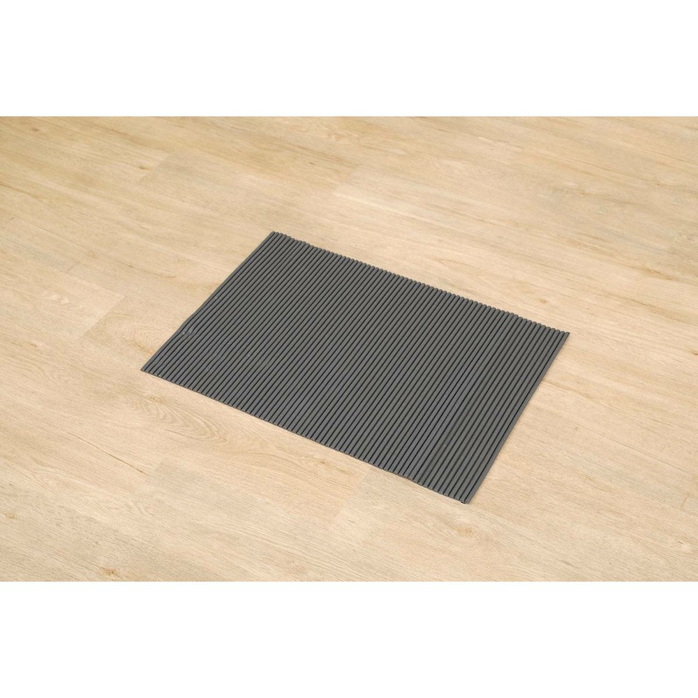 Tapis pvc antiderapant 50x70 cm - gris
