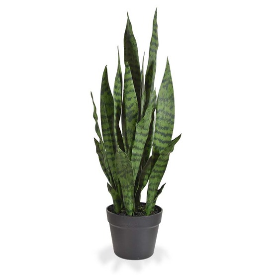 Sanseveria artificiel vert n 70 cm en pot