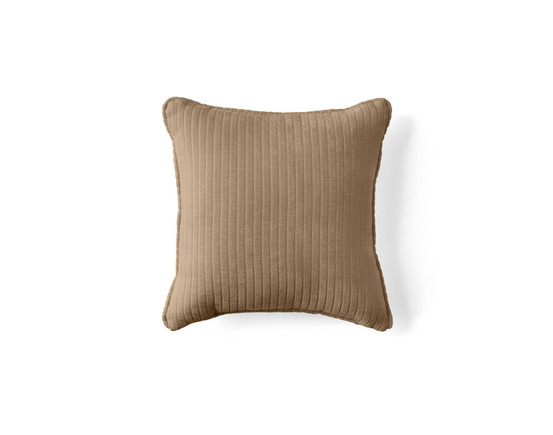 Topaze - coussin - en velours côtelé plat - 40x40 cm