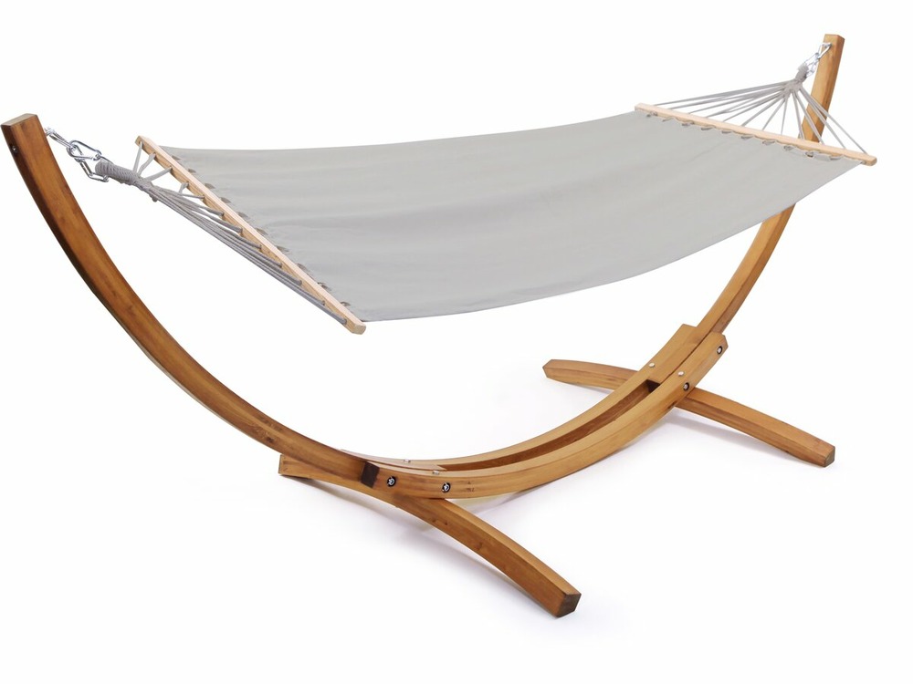 Hamac bois avec toile en coton 