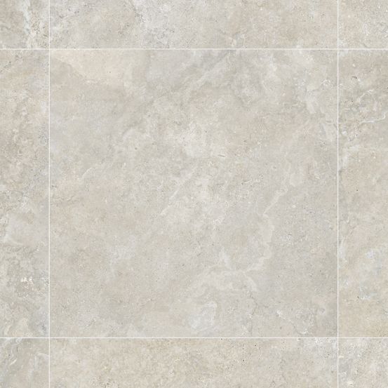 Carrelage effet travertin gris beige 100x100x2 cm castorel - sol extérieur (vendu par carton de 1 m²) - ro'ma carrelage