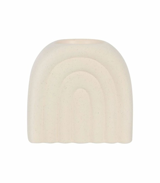 Brûleur céramique arche effet pierre