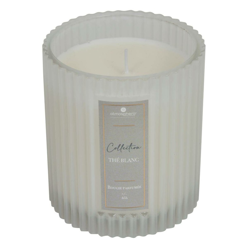 Bougie parfumée albie 290g pot verre thé