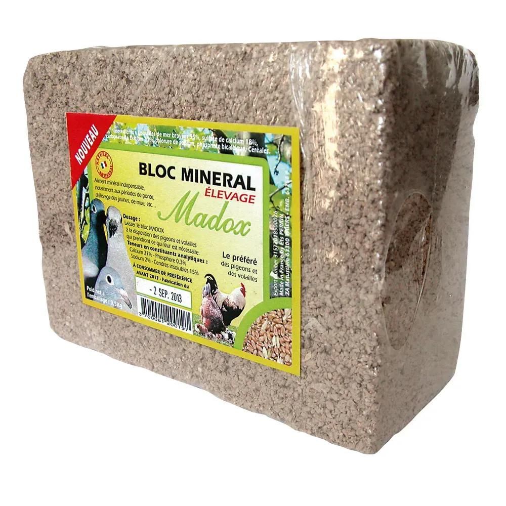 Bloc minéral pour volailles 3,5 kg - perrin madox