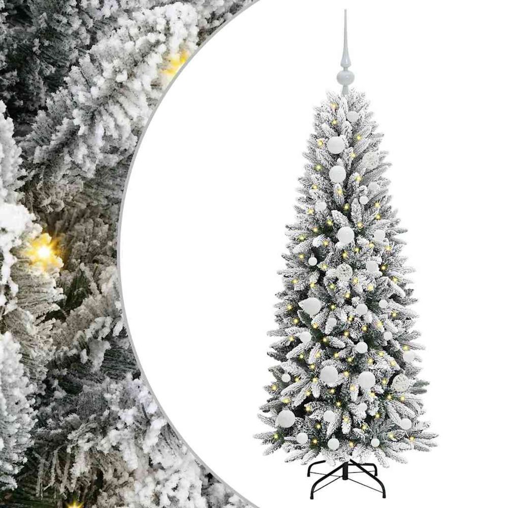 Sapin de noël artificiel blanc 120 cm