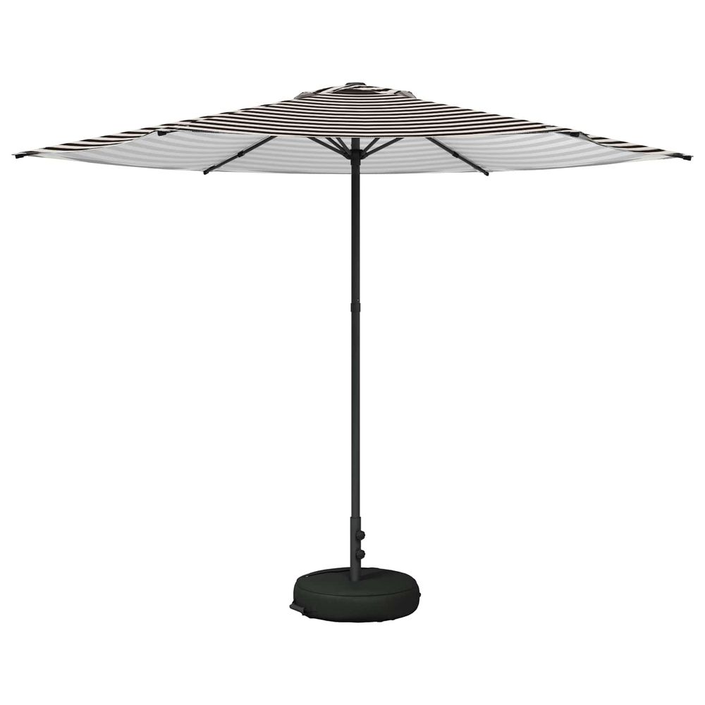 Parasol de jardin avec base rectangulaire 3 x 3 m polyester