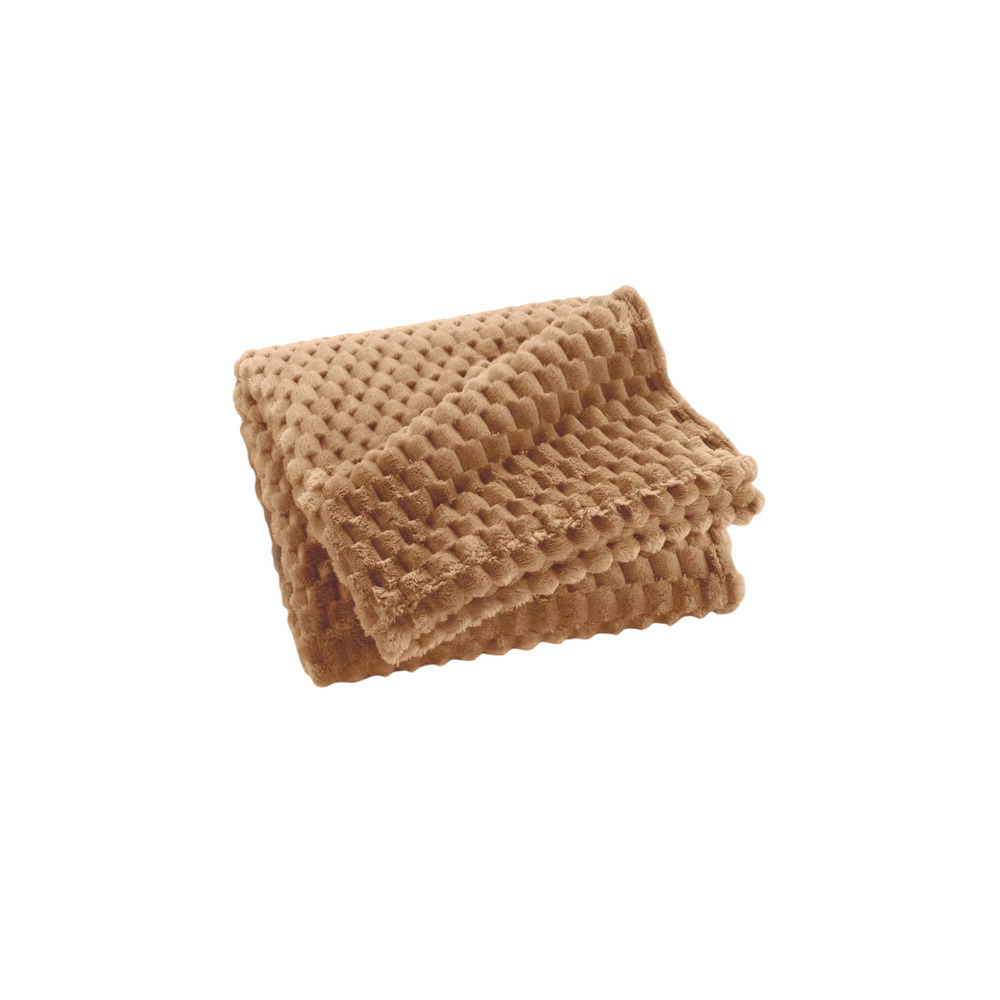 Plaid flanelle en relief 