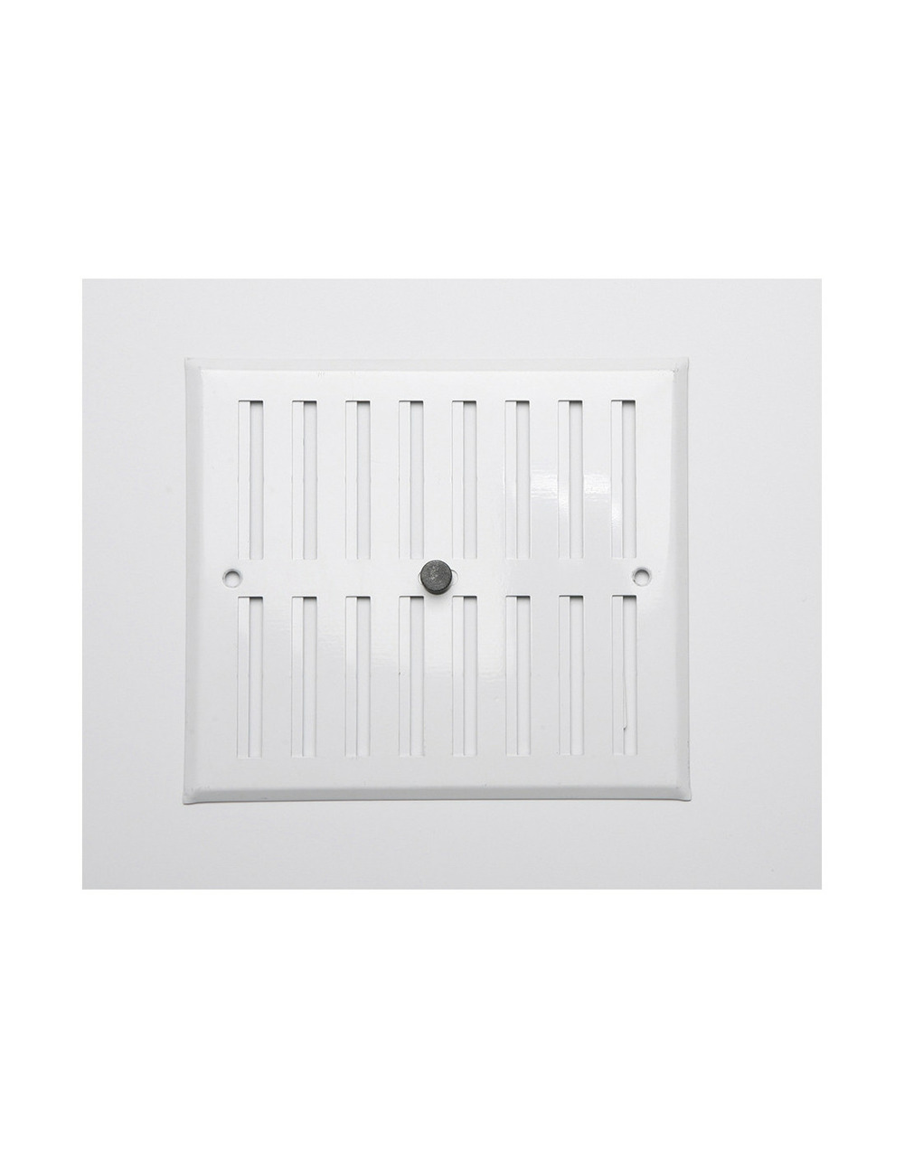 Grille réglable aluminium 0.8 blanc 170x190mm