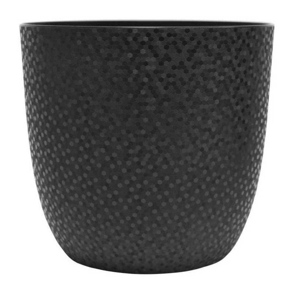 Eda cache-pot opale ø 29,5 cm - volume 14,8 l - noir