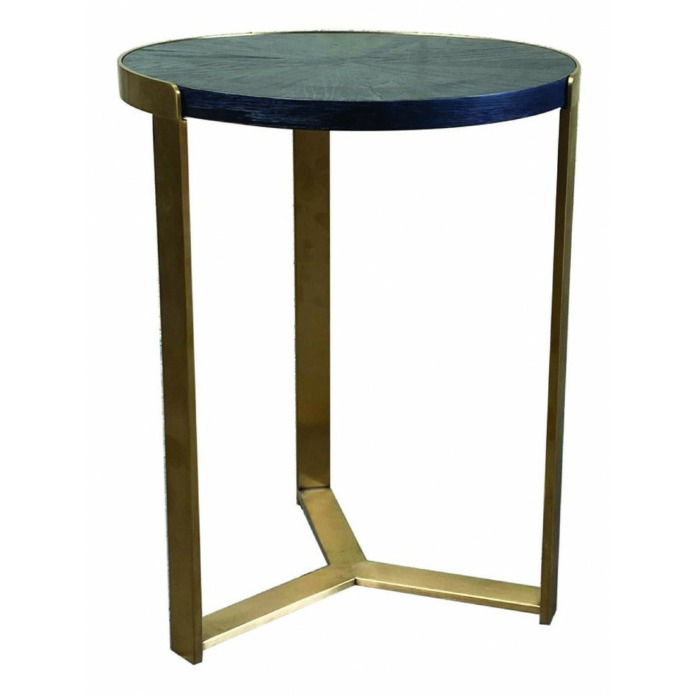 Bout de canapé fer noir - factory interior's