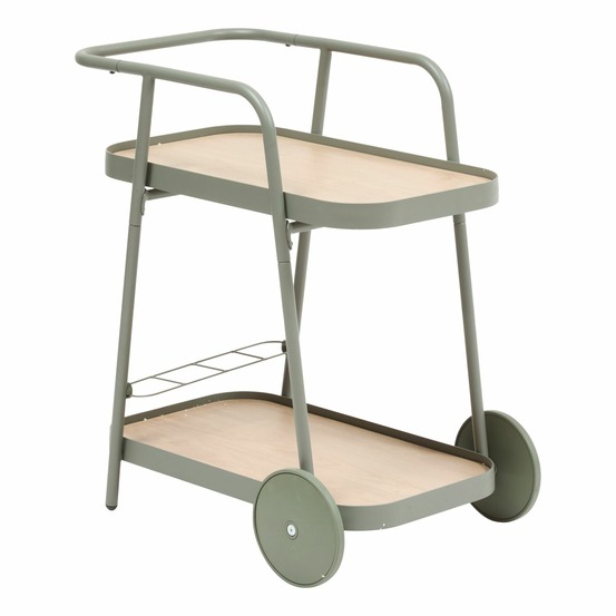 Desserte de jardin à roulettes en aluminium easiness