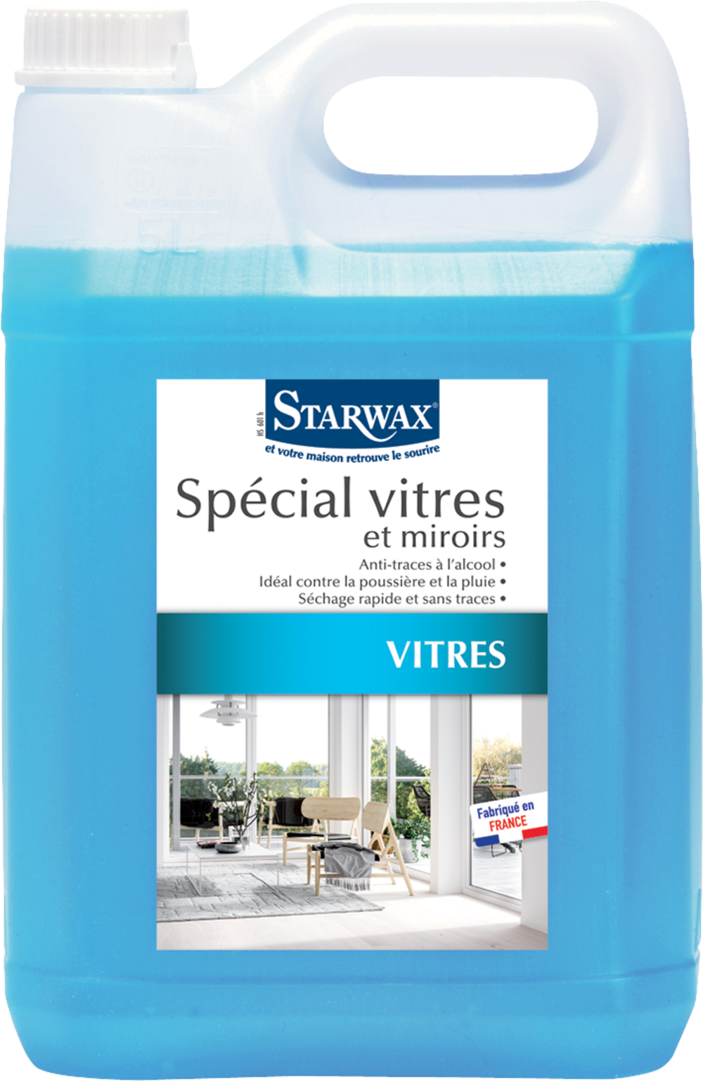 Nettoyant spécial vitres 3 en 1 starwax 5 l