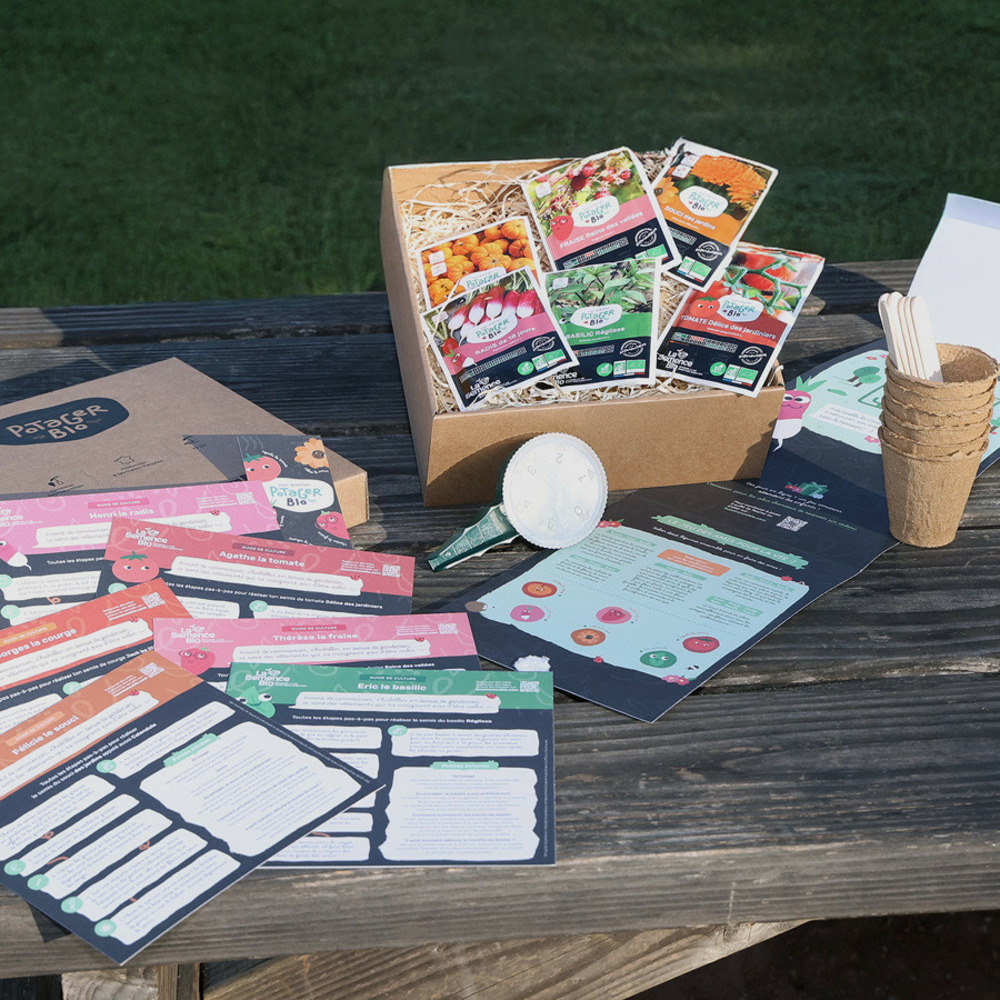 Coffret - mon premier potager bio